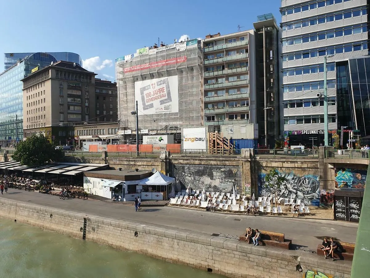 Apartment Am Donaukanal 비엔나